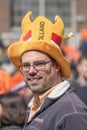 Dutch people celebrate King`s Day, Tilburg, Netherlands